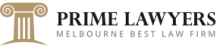logo prime lawyers black